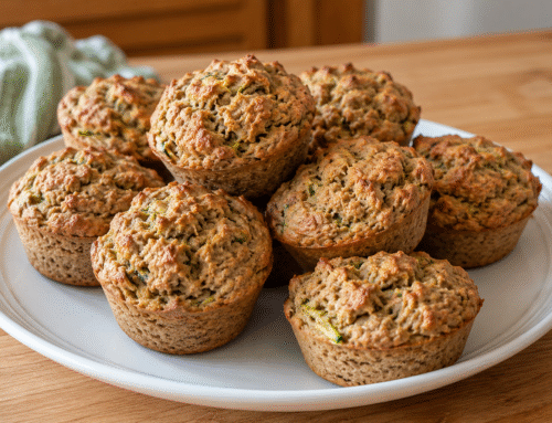 Zucchini Oat Muffins – Vegan & Gluten Free