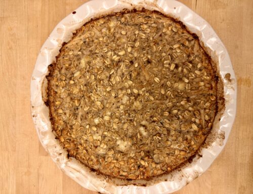 Apple, Banana & Oat Breakfast Cake